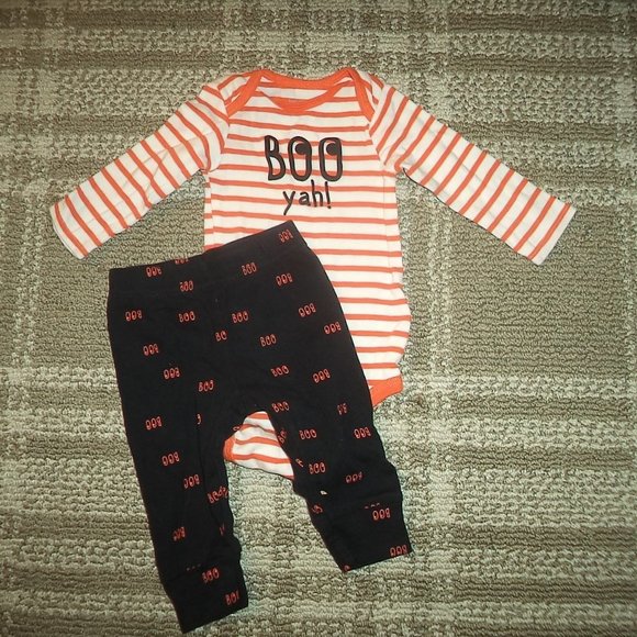 CLOTHES LOT HALLOWEEN OUTFITS DISNEY FOOTIES BODYSUITS-INFANT GIRLS SIZE 3-6 MO. - Picture 4 of 5